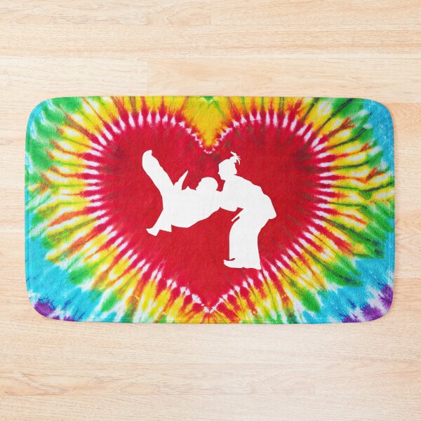 Item preview, Judo Tie Dye Heart Art designed and sold by SweetTea4U.