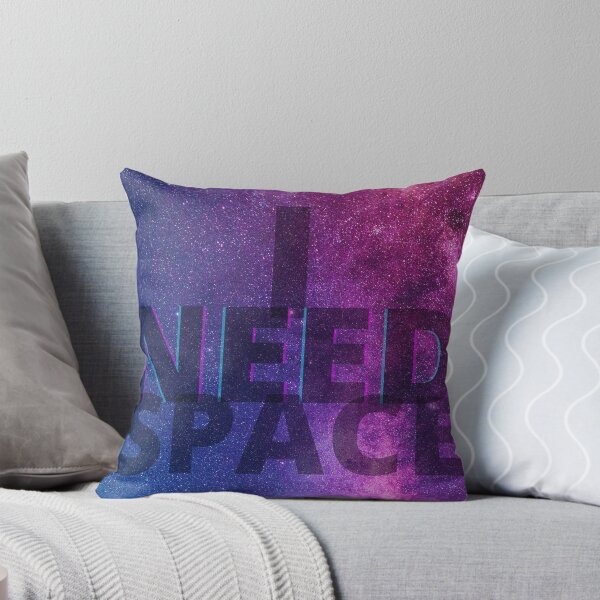 Item preview, I Need Space - Blue, Pink Galaxy 3 designed and sold by Quirkdom.