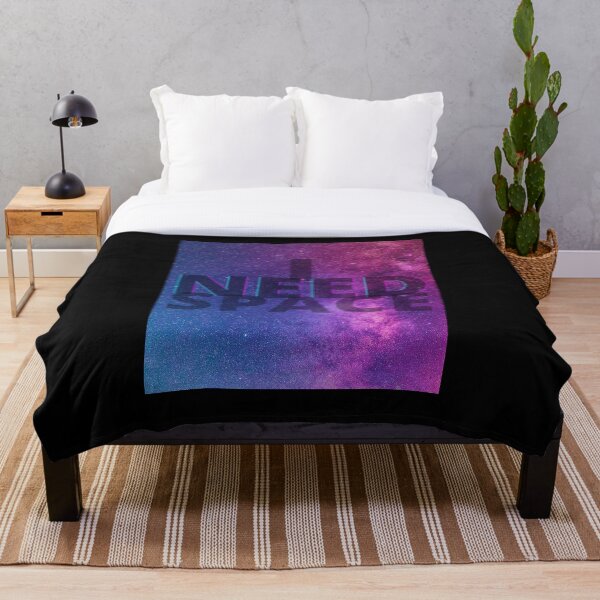 Item preview, I Need Space - Blue, Pink Galaxy 3 designed and sold by Quirkdom.