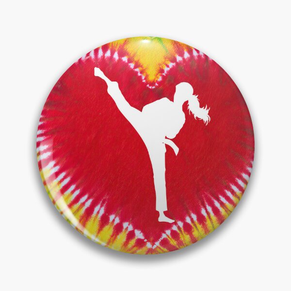 Item preview, Karate Tie Dye Heart Art designed and sold by SweetTea4U.