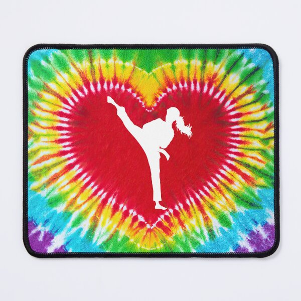 Item preview, Karate Tie Dye Heart Art designed and sold by SweetTea4U.
