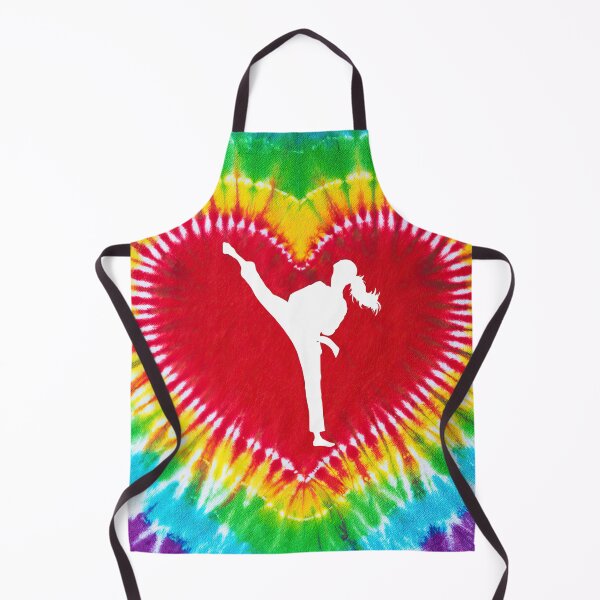Item preview, Karate Tie Dye Heart Art designed and sold by SweetTea4U.