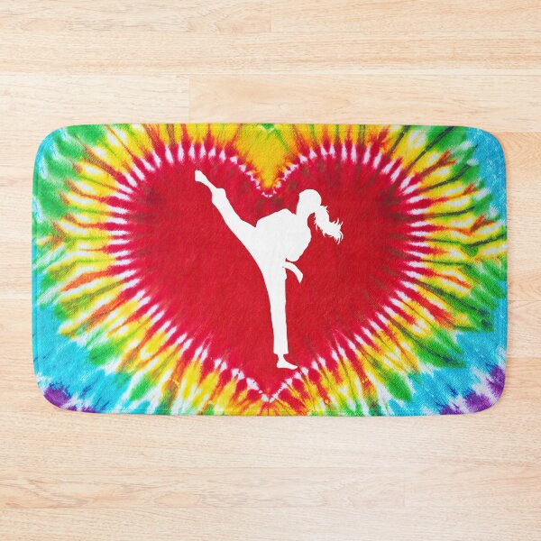 Item preview, Karate Tie Dye Heart Art designed and sold by SweetTea4U.