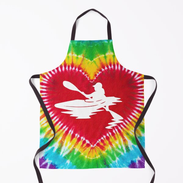 Item preview, Kayaking Tie Dye Heart Art designed and sold by SweetTea4U.