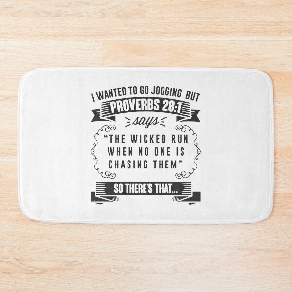 Item preview, I Wanted To Go Jogging But Proverbs designed and sold by DuShui.