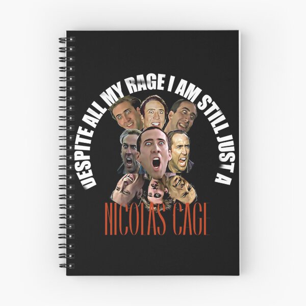 Item preview, Despite all my rage i am still just a Nicolas cage designed and sold by Tomas Munoz.