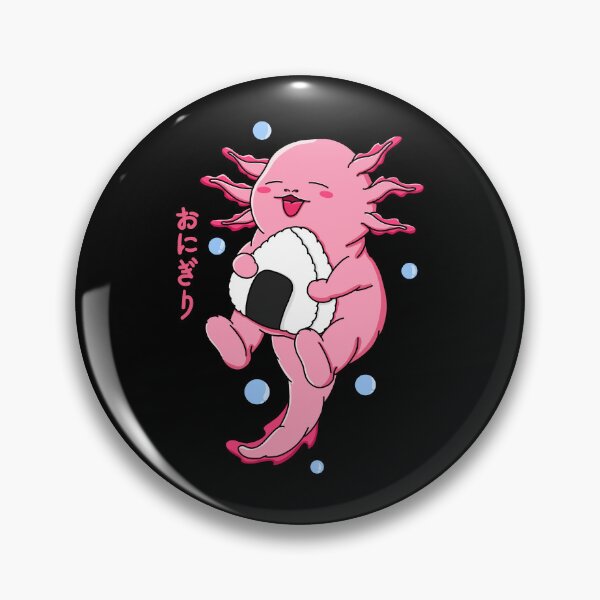 Item preview, Axolotl Onigiri designed and sold by Kimprut.
