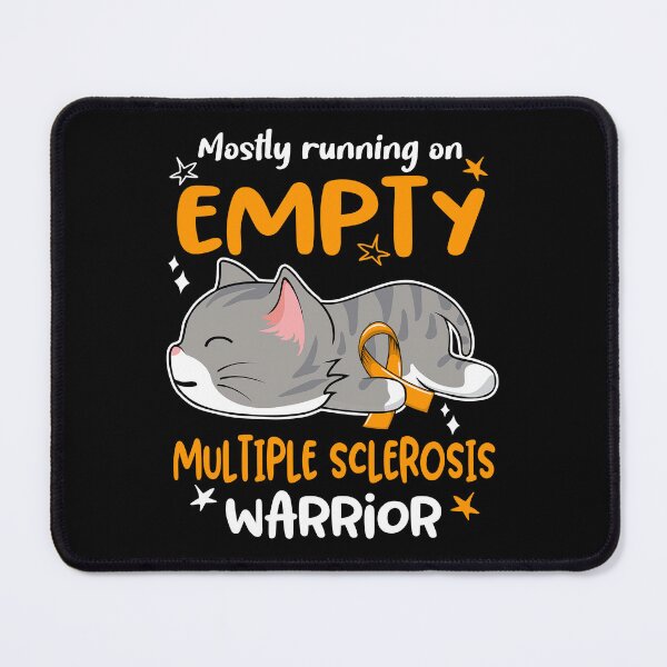 Item preview, Multiple Sclerosis Awareness, Mostly Running on Multiple Sclerosis Warrior designed and sold by Tammyilaria.