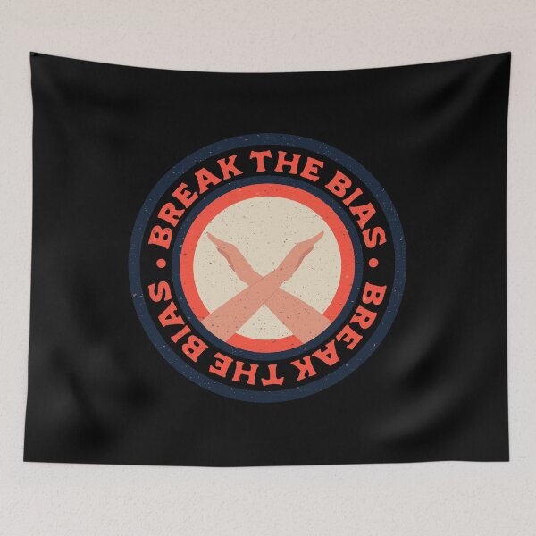 Item preview, Break the bias #breakthebias 2022 International women's day  designed and sold by NastySquad.