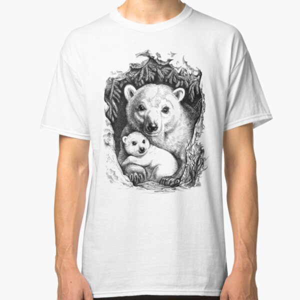 Eisbär Familie Classic T-Shirt