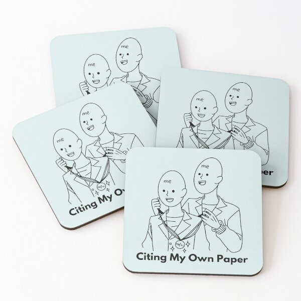 Item preview, Citing My Own Paper – Funny Science designed and sold by cinsarad.