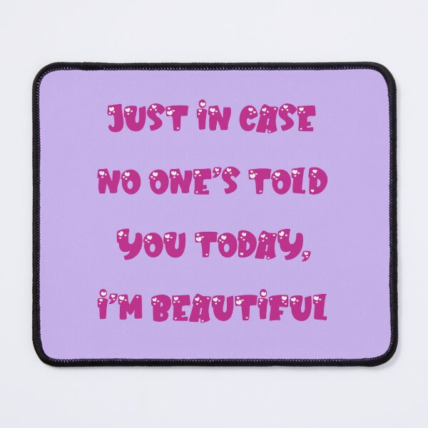 Item preview, I Am Beautiful Today! designed and sold by Black-Orc.