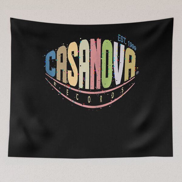 Item preview, Casanova Records Est. 1999 - Colors Glitch Zip Hoodie designed and sold by neavedvgur.