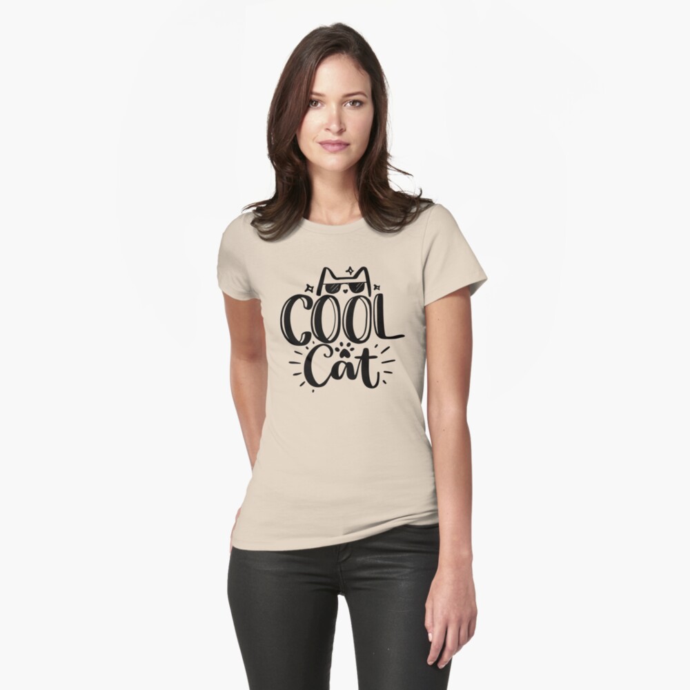 Item preview, Fitted T-Shirt designed and sold by ArtsyWhiskers.