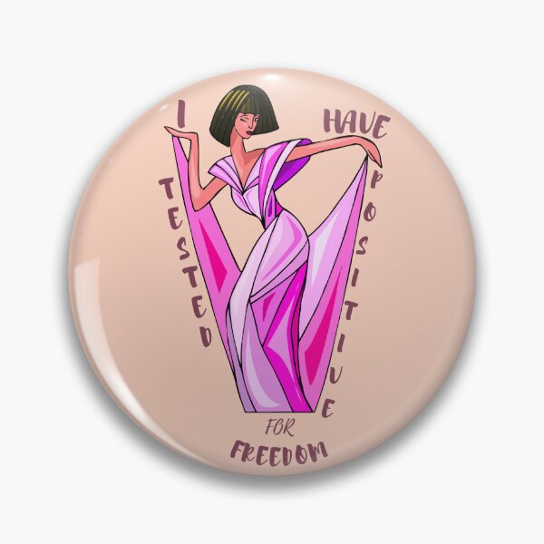 Item preview, I Tested Positive For Freedom - Funny  - Positive For Freedom - Freedom- Freedom Lover designed and sold by designerpriti.