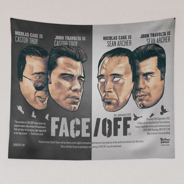 Item preview, Face/Off  designed and sold by Tomas Munoz.