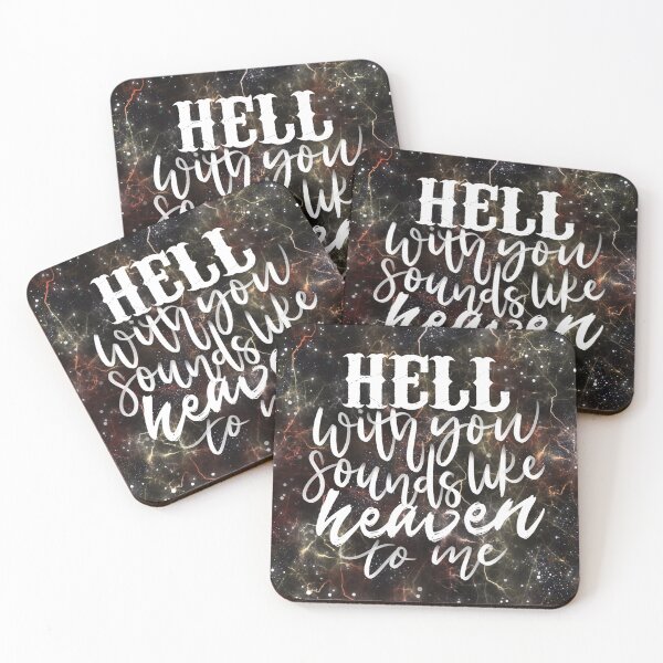 Item preview, Hell With You Sounds Like Heaven To Me designed and sold by joyfulreader03.