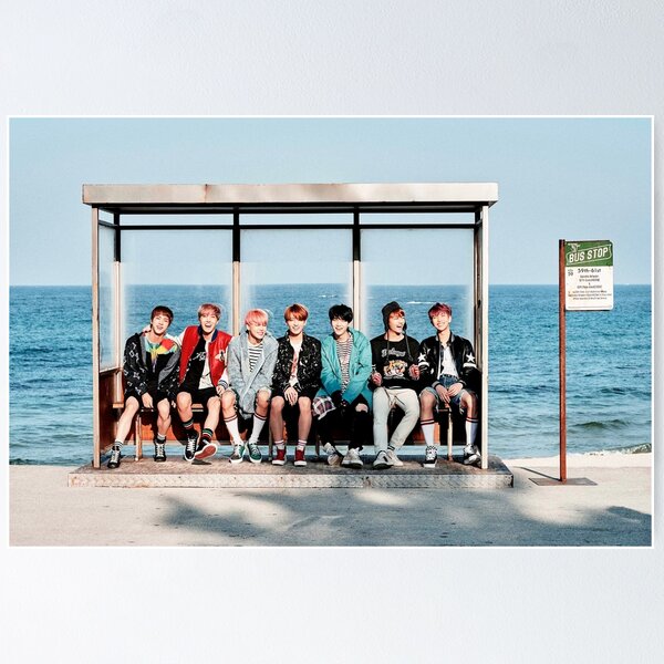 Item preview, bangtan boys poster designed and sold by kpopl.