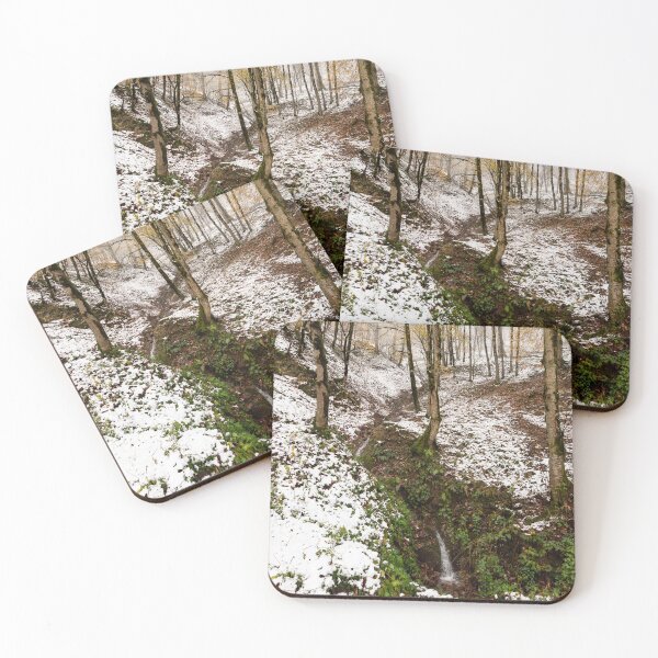 Item preview, Snowy Forest Stream designed and sold by ArtEntwined.