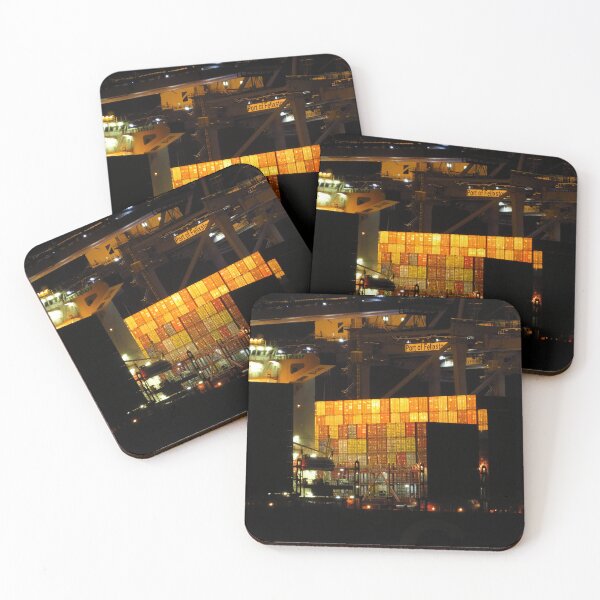 Item preview, Containers at Night designed and sold by wiggyofipswich.