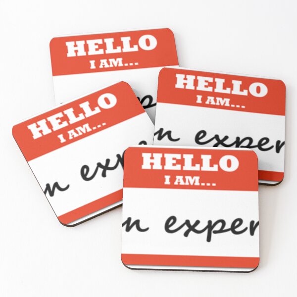 Item preview, Hello I Am... An Expert designed and sold by gameshowfan2001.