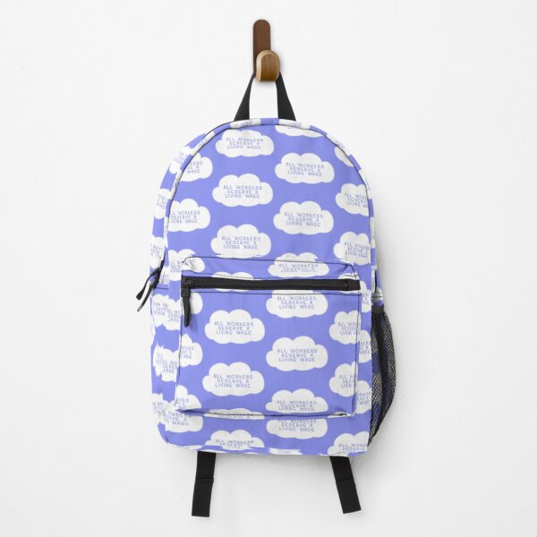 Item preview, All Workers Deserve A Living Wage Cloud designed and sold by voltzandvoices.