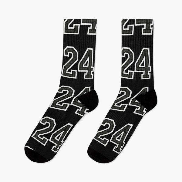 Artikelvorschau, 24 Schwarzes Trikot Sport Nummer vierundzwanzig Fußball 24 entworfen und verkauft von elhefe.
