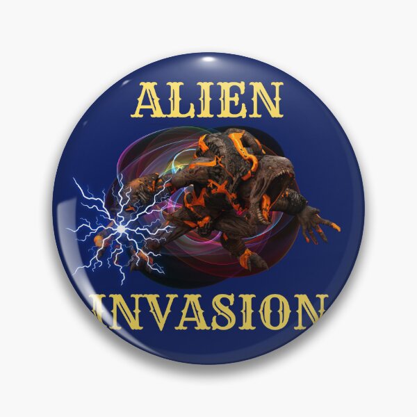Item preview, ALIEN INVASION designed and sold by ZibaCentralShop.