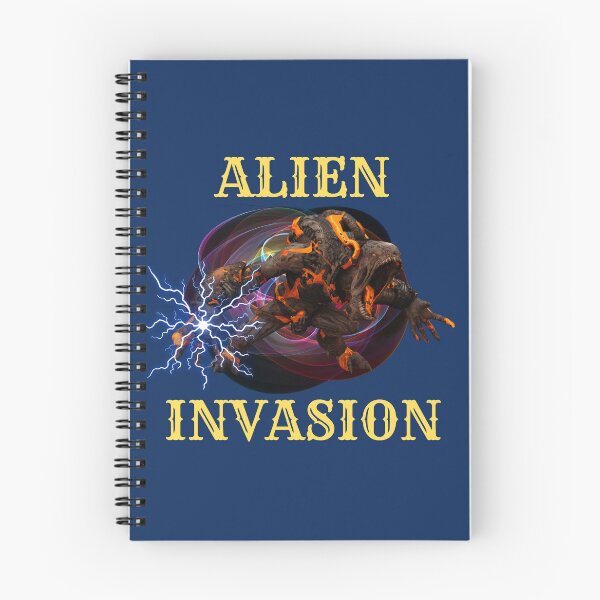 Item preview, ALIEN INVASION designed and sold by ZibaCentralShop.