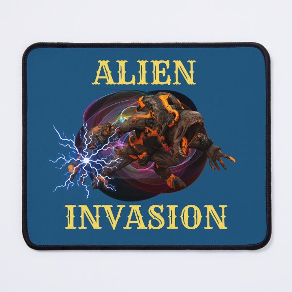 Item preview, ALIEN INVASION designed and sold by ZibaCentralShop.