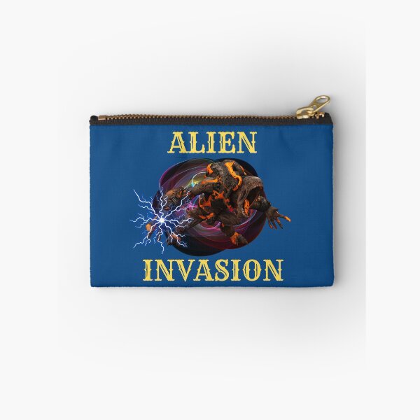 Item preview, ALIEN INVASION designed and sold by ZibaCentralShop.