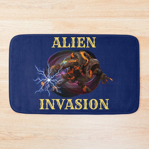Item preview, ALIEN INVASION designed and sold by ZibaCentralShop.
