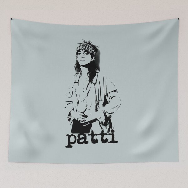 Item preview, patti smith - black stencil   designed and sold by LucaBoyle.