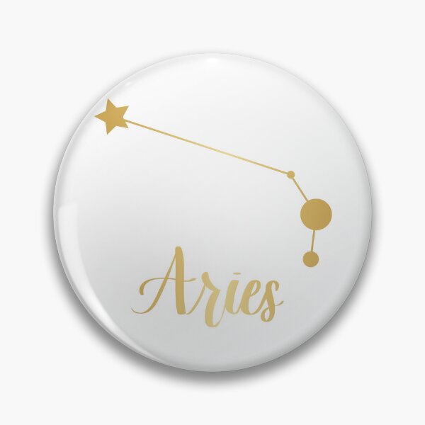 Item preview, Aries Zodiac Constellation in Gold designed and sold by Kelly Leung.