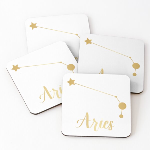 Item preview, Aries Zodiac Constellation in Gold designed and sold by Kelly Leung.