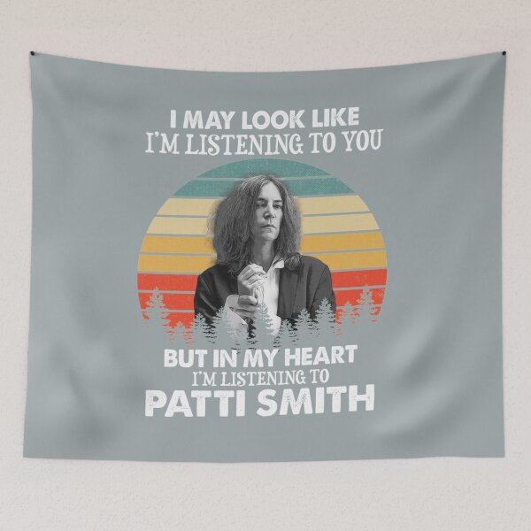 Item preview, I May Look Like I_m Listening To Patti Smith Vintage   designed and sold by LucaBoyle.