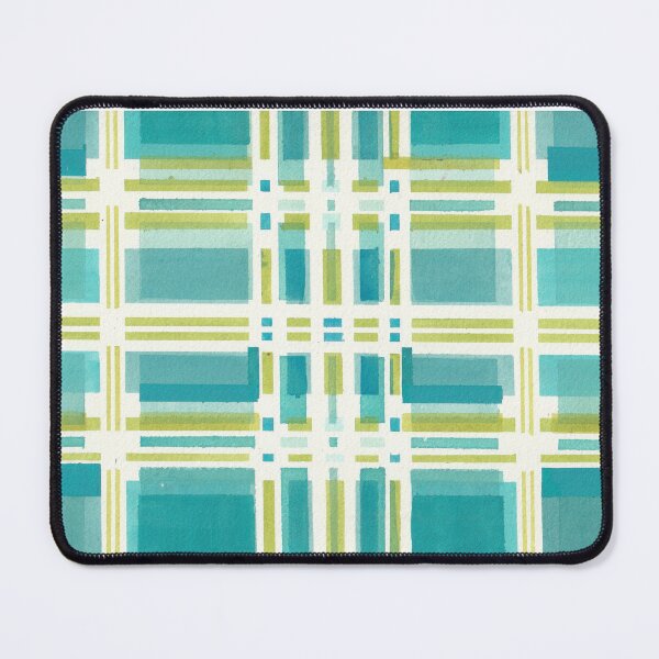 Item preview, Aqua and Green Plaid designed and sold by KeLu.