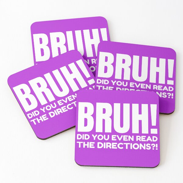 Item preview, Bruh, did you even read the directions designed and sold by Endeavour-Tees.