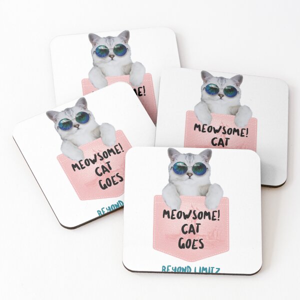 Item preview, Cats are meowsome  designed and sold by Kgomotso Makgoka.