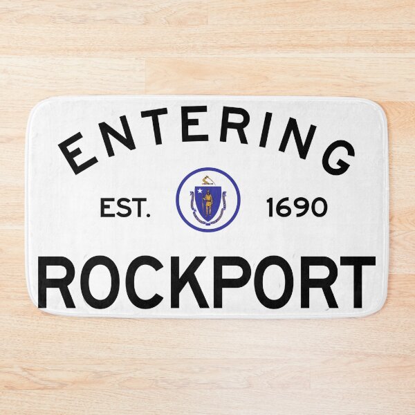 Item preview, Entering Rockport Massachusetts - Commonwealth of Massachusetts Road Sign  designed and sold by NewNomads.