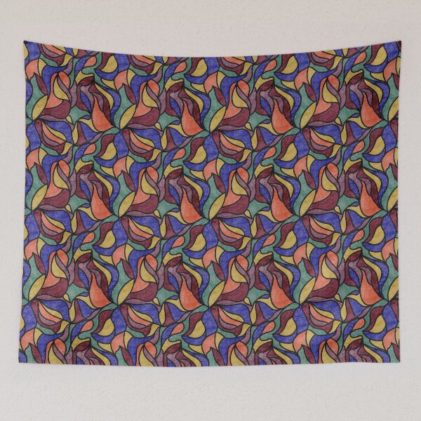 Item preview, Swirly Very Peri Balancing Act Dark designed and sold by CelCorDesigns.