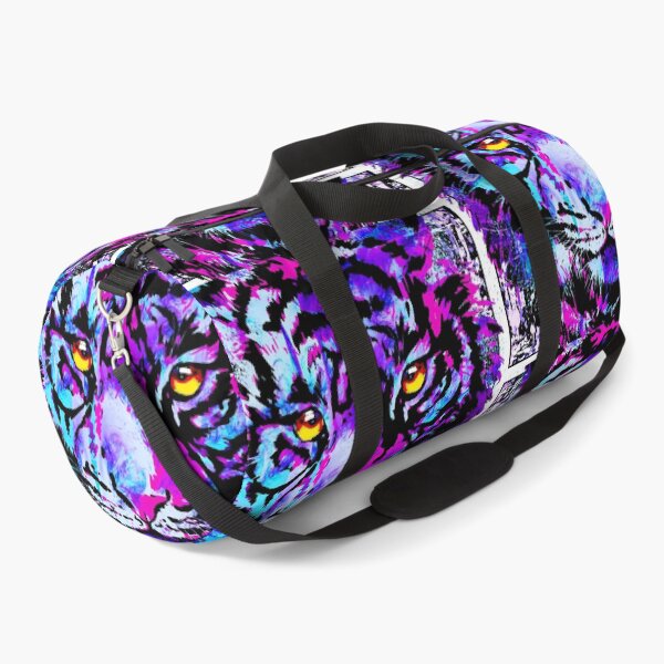 Item preview, Purple Tiger Head - Realistic Tiger Eyes designed and sold by BigWildKiwi.