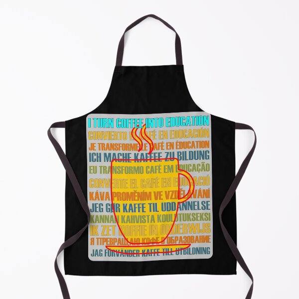 Item preview, I Turn Coffee Into Education Polyglot Yellow Mug designed and sold by artfulnotebook.
