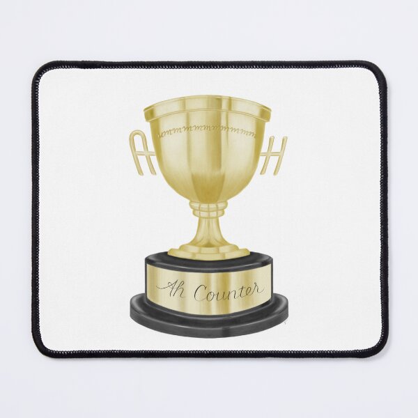 Item preview, Ah Counter Trophy Illustration designed and sold by BaggyYogaPants.
