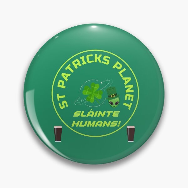 Item preview, ST PATRICKS DAY PLANET OF BEER WITH ALIENS - SLAINTE HUMANS! designed and sold by VinlandFashion.