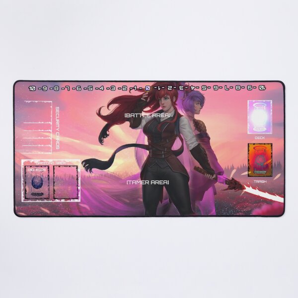 Item preview, Nat19 Game Mat - Blood Stained Flowers designed and sold by Nat19Official.