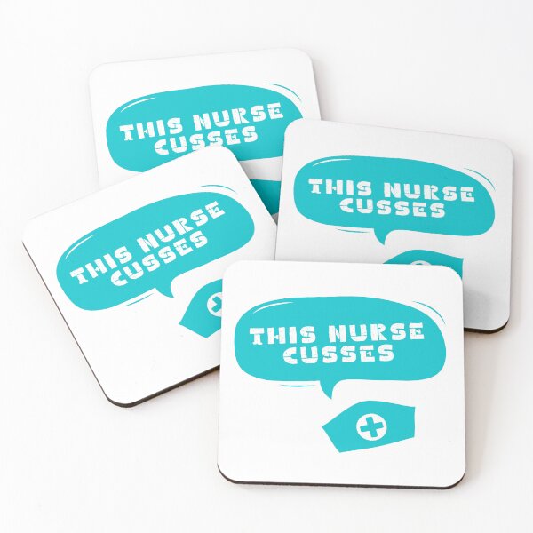 Item preview, Some Nurses Cuss Too Much designed and sold by Mimi Y..