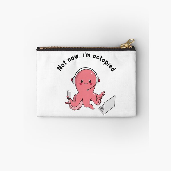Item preview, Busy octopus kawaii design designed and sold by high5doodle.