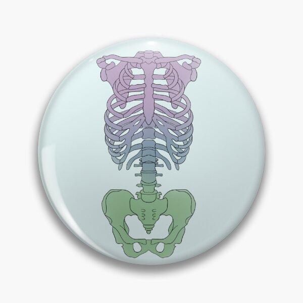 Item preview, Lavender ombré rib cage pattern  designed and sold by Death-byart.