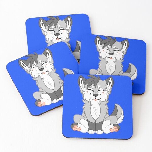 Item preview, Cute Chibi Wolf Sticker designed and sold by MarcuBing.